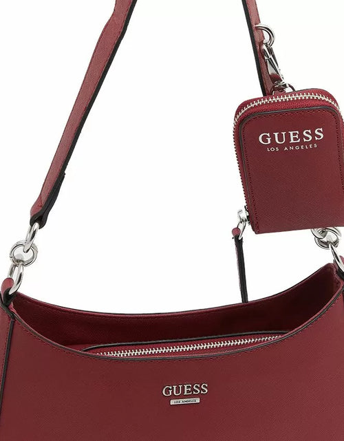 تحميل الصورة إلى عارض المعرض، Guess Chardon Logo Detailed Shoulder Bag with Coin Purse
