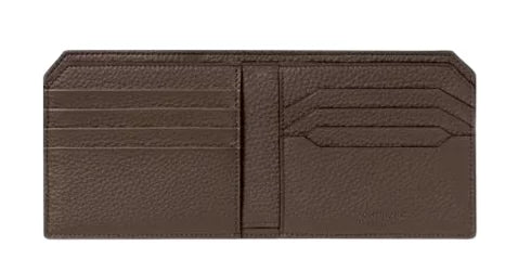 تحميل الصورة إلى عارض المعرض، Montblanc Soft Grain wallet 8cc brown leather
