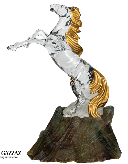 Load image into Gallery viewer, Daum limited edition – Grand Crystal clear Horse
