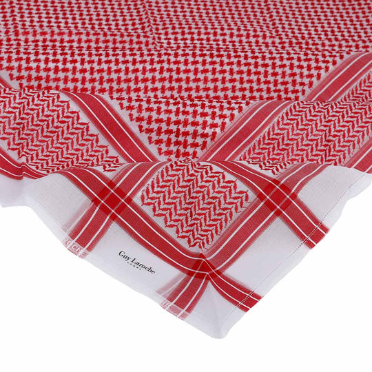 G Laroche Red English Shemagh GB