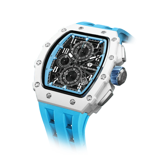 Elemental Series-Bio-ceramic Quartz Watch TB8204B Blue
