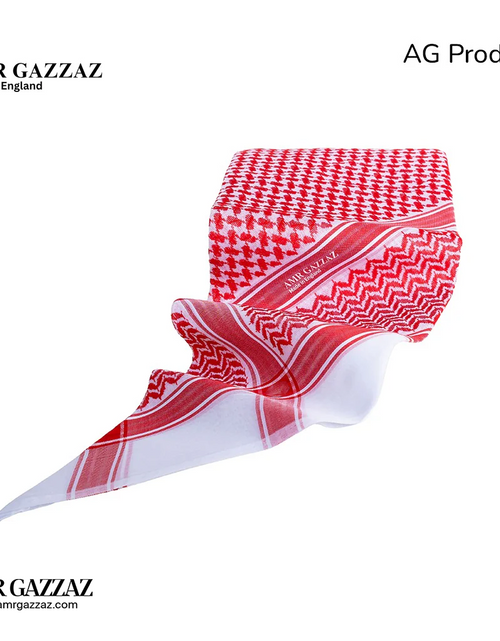 تحميل الصورة إلى عارض المعرض، عمرو قزاز شماغ انجليزي كلاسيكي
