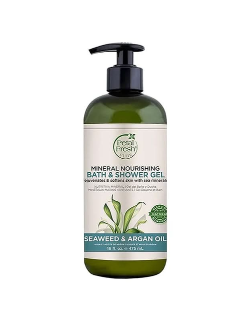 Load image into Gallery viewer, Petal fresh pure Seaweed &amp; Argan Oil Shower Gel 475 ML
