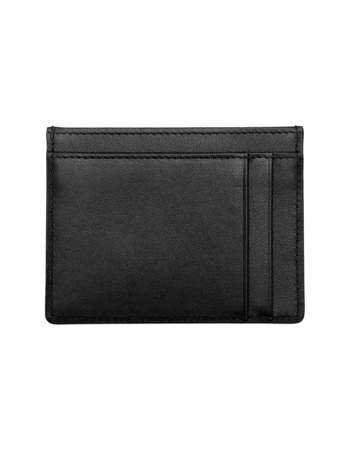 Load image into Gallery viewer, Piguet Noir Leather Card Holder
