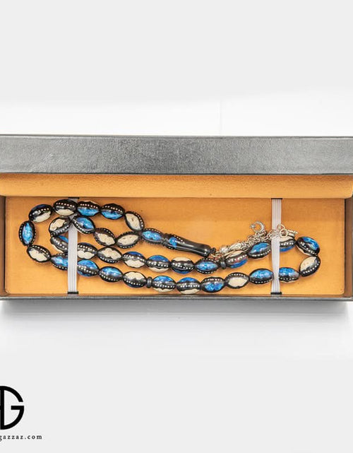 Load image into Gallery viewer, Kauk Prayer Beads, 12Mm, Inlaid With &#39;Labas&#39;
