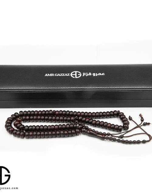 تحميل الصورة إلى عارض المعرض، مسبحة كوك باللون العنابي الداكن، 99 حبة
