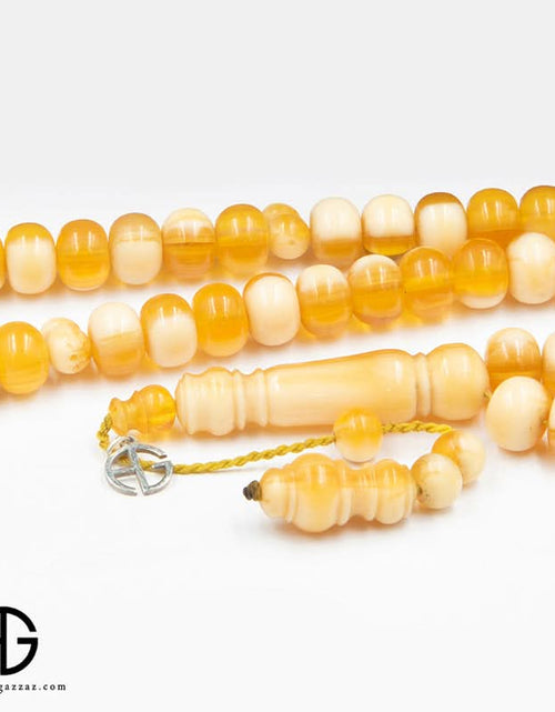 Load image into Gallery viewer, Scented Amber Dust Prayer Beads, 33 Beads
