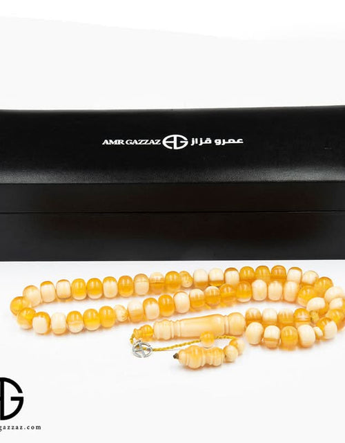 Load image into Gallery viewer, Scented Amber Dust Prayer Beads, 33 Beads
