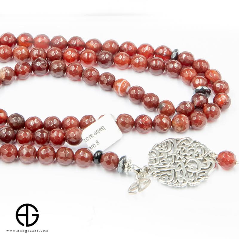 Agate Prayer Beads, 99 Beads, Size 8Mm, 500