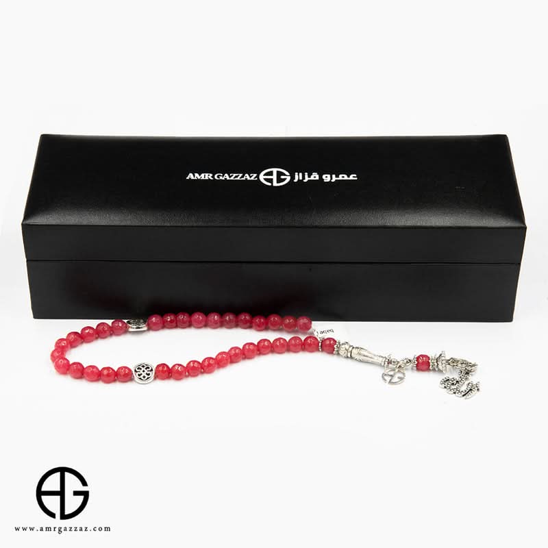 Agate Prayer Beads, 33 Beads, Size 9Mm, 220