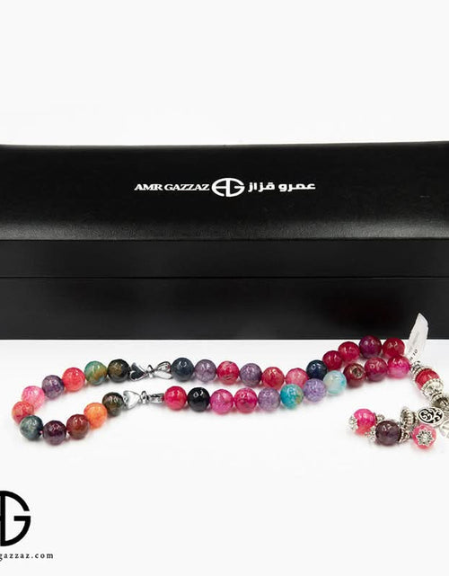 Load image into Gallery viewer, Agate Prayer Beads, 33 Beads, Size 10Mm, 300
