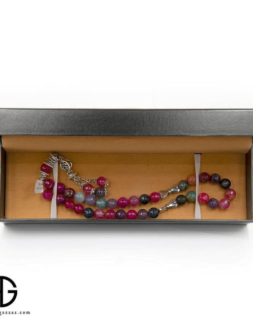 Load image into Gallery viewer, Agate Prayer Beads, 33 Beads, Size 10Mm, 300
