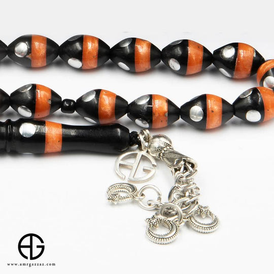 مسبحة كوك مطعمة بالعاج