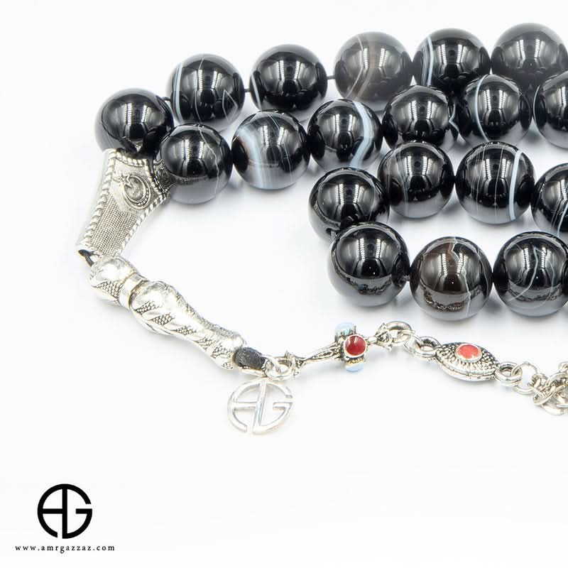 Suleimani Agate Prayer Beads