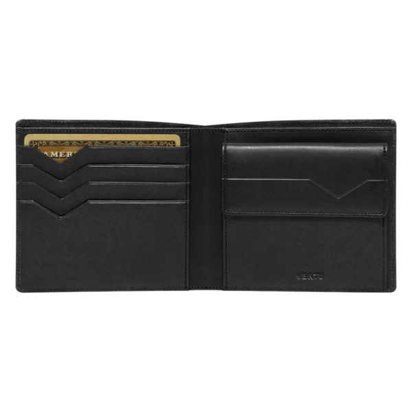 VERTU CARD WALLET BLACK CALF LEATHER CASE