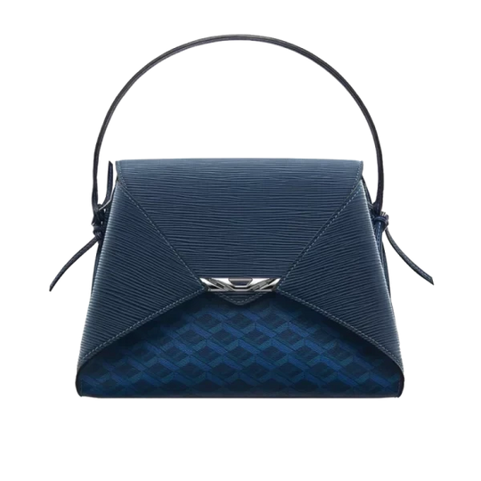 FOLDED V CATENA WORK HANDBAG FOR WOMEN – MULTICOLOR Blue