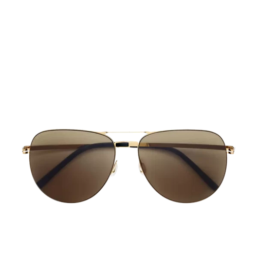 Load image into Gallery viewer, POLARIZED AVIATOR SUNGLASSES – BROWN
