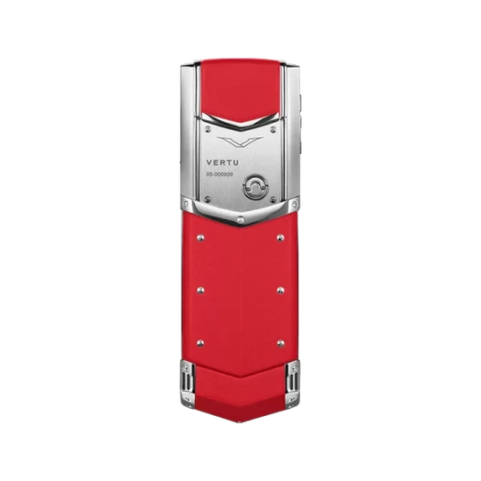 SIGNATURE V STAINLESS STEEL PHONE – PURE SILVER