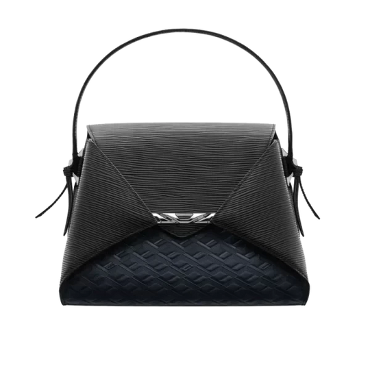 FOLDED V CATENA WORK HANDBAG FOR WOMEN – MULTICOLOR Black