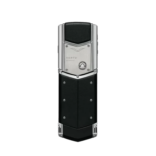 SIGNATURE V STAINLESS STEEL PHONE – PURE SILVER