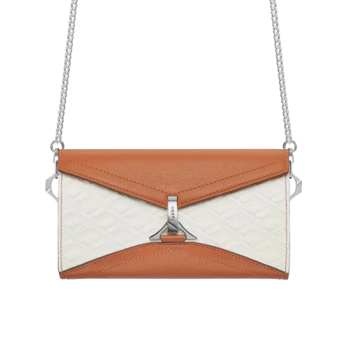 تحميل الصورة إلى عارض المعرض، VERTU FOLDED V CATENA CONTRAST COLOR CROSSBODY CHAIN BAG
