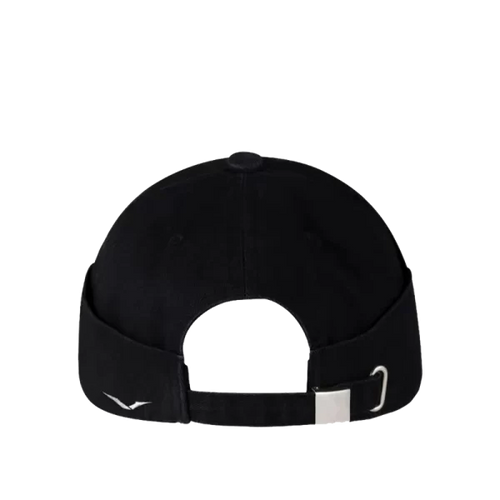 Load image into Gallery viewer, FOLDED-LINKED V ADJUSTABLE COTTON CLASSIC BASEBALL CAP – BLACK
