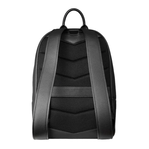 تحميل الصورة إلى عارض المعرض، LEATHER ANTI THEFT FINGERPRINT LOCK BACKPACK – BLACK
