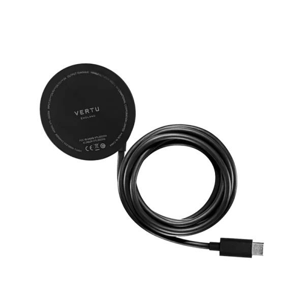 VERTU METAVERTU BLACK WIRELESS CHARGER