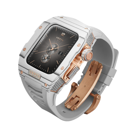 ساعة ميتاوتش دايموند الذكية - سوار أبيض