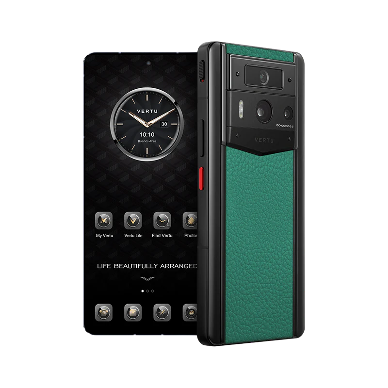 METAVERTU 2 CALFSKIN 5G WEB3 AI PHONE – VERONA GREEN