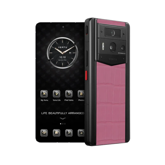 METAVERTU 2 ALLIGATOR SKIN WEB3 AI PHONE – PINK
