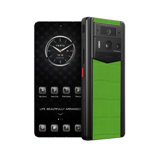 METAVERTU 2 ALLIGATOR SKIN WEB3 AI PHONE – GREEN