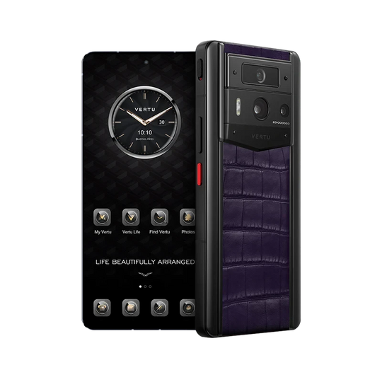 METAVERTU 2 ALLIGATOR SKIN WEB3 AI PHONE – GRAPE PURPLE