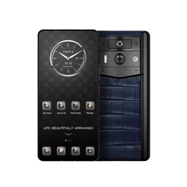 METAVERTU 2 ALLIGATOR SKIN WEB3 AI PHONE – BLUE