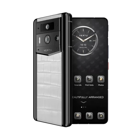 METAVERTU 2 ALLIGATOR SKIN WEB3 AI PHONE – WHITE