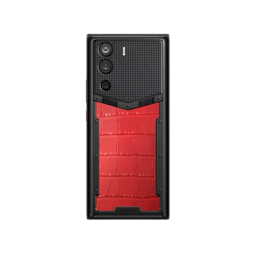 Load image into Gallery viewer, METAVERTU ALLIGATOR SKIN 5G WEB3 PHONE – FLAME RED
