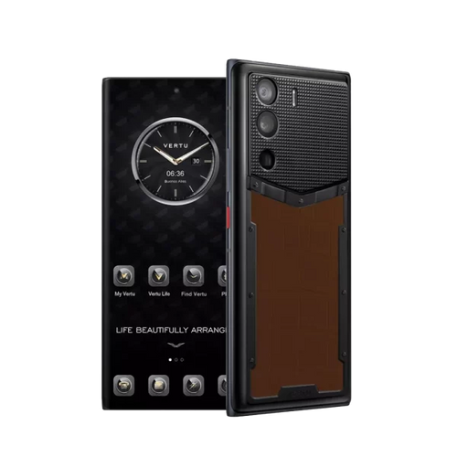 Load image into Gallery viewer, METAVERTU ALLIGATOR SKIN 5G WEB3 PHONE – BROWN
