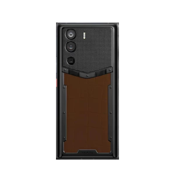 METAVERTU ALLIGATOR SKIN 5G WEB3 PHONE – BROWN