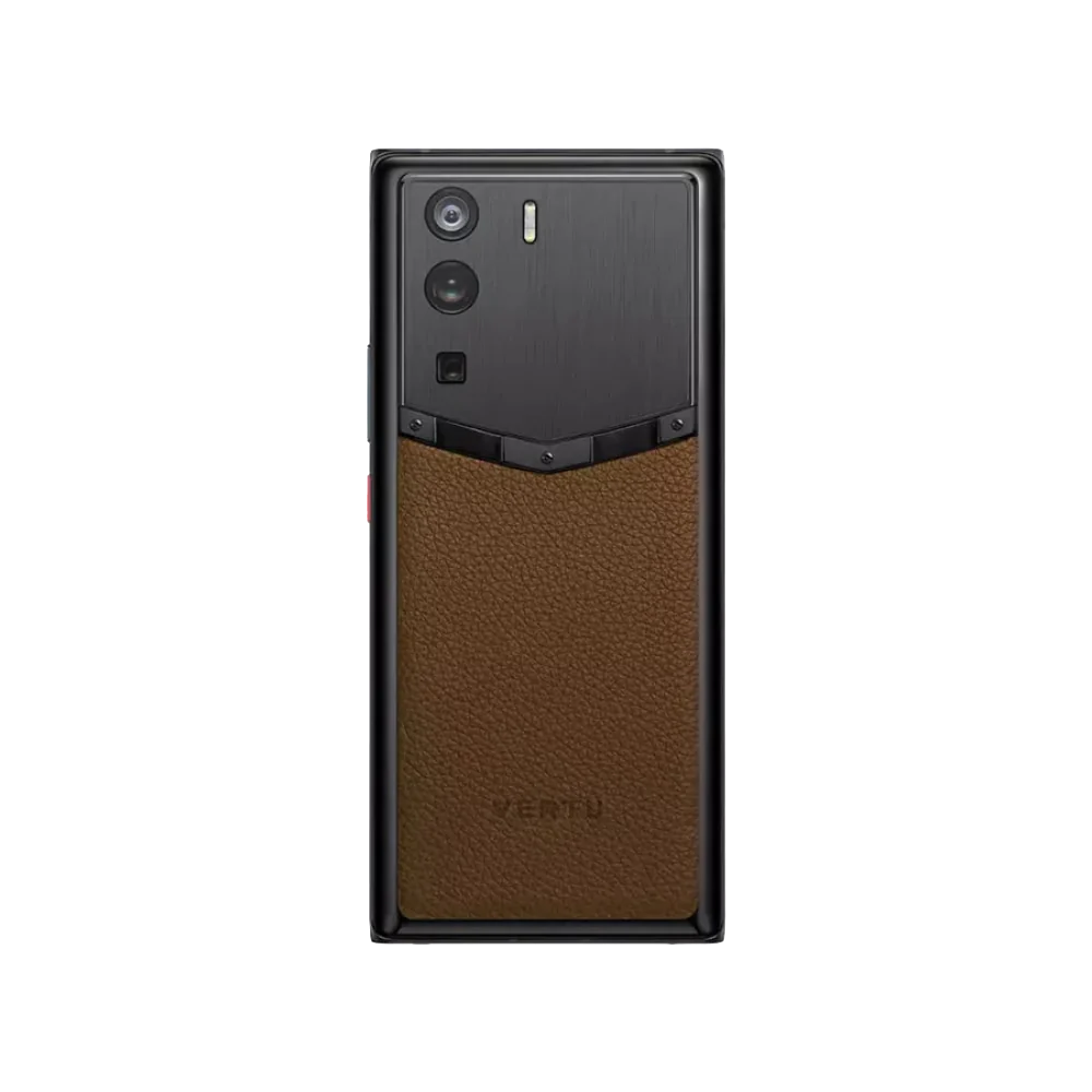 METAVERTU FRAMELESS CALFSKIN 5G WEB3 PHONE – BROWN