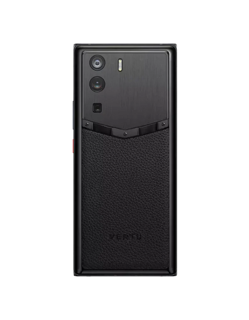 Load image into Gallery viewer, METAVERTU FRAMELESS CALFSKIN 5G WEB3 PHONE – BLACK
