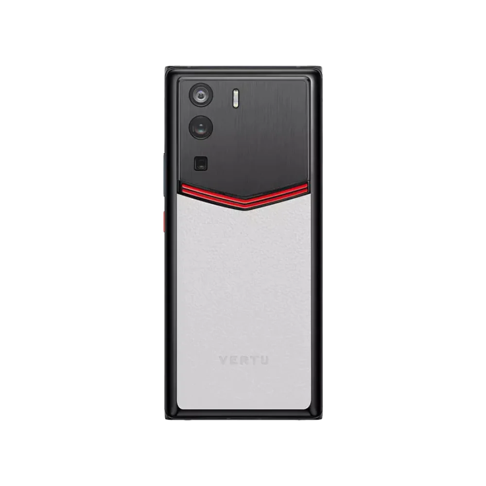 METAVERTU ENAMELED CALFSKIN 5G WEB3 PHONE – WHITE