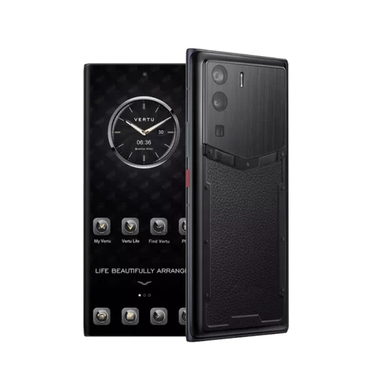 METAVERTU CALFSKIN 5G WEB3 PHONE – JADE BLACK