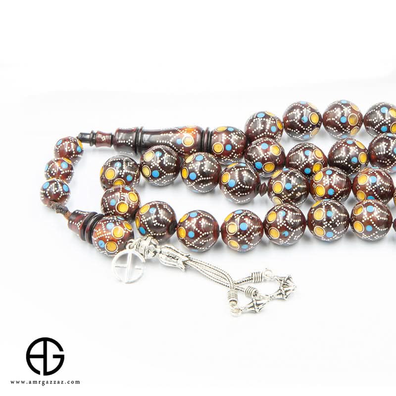 Amber Prayer Beads
