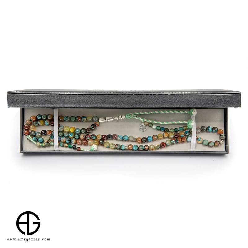 مسبحة عقيق، 99 حبة