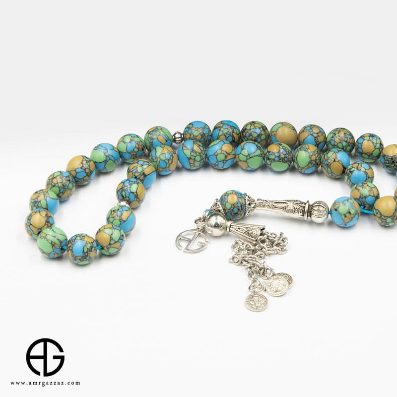 Yusr Stone Prayer Beads
