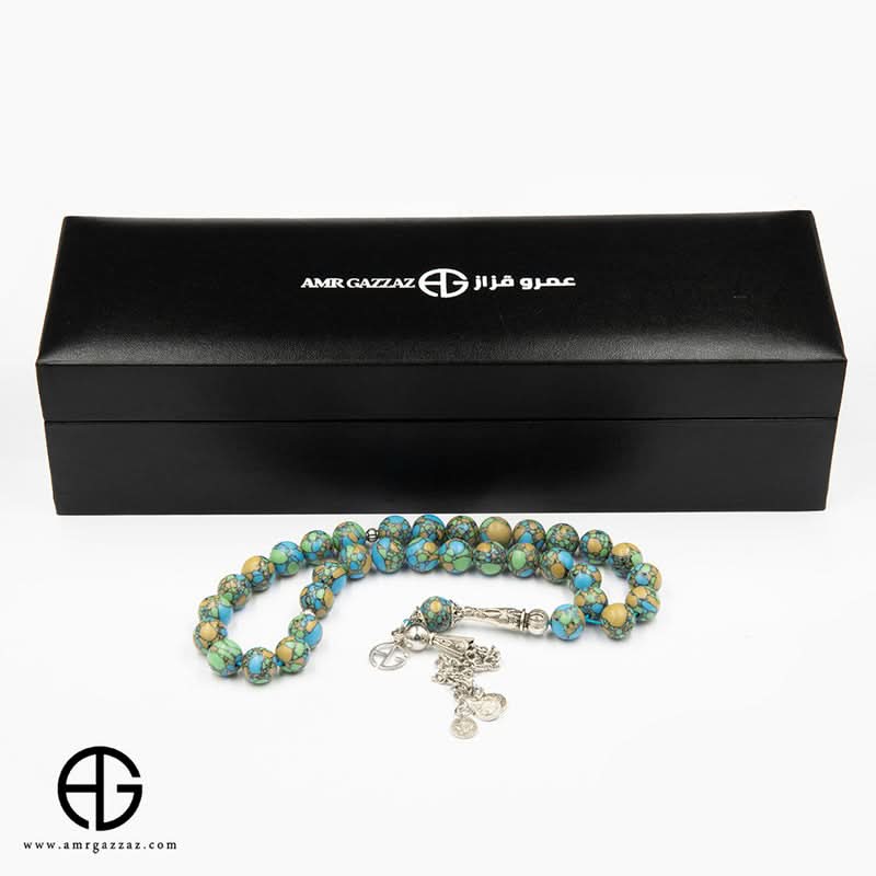 Yusr Stone Prayer Beads