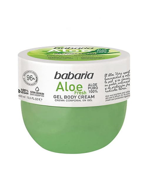 Load image into Gallery viewer, Babaria Aloe fresh body cream 400ml
