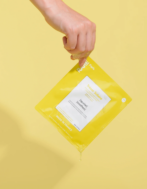 Load image into Gallery viewer, Trésor Solaire Soothing Face Mask 23 mL per sheet mask
