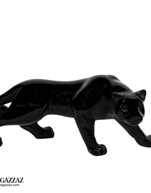 Load image into Gallery viewer, Daum Black Panther Pate de Verre Glass
