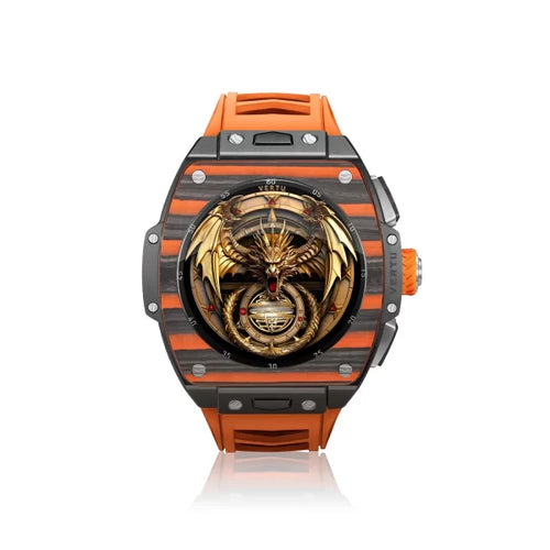 Load image into Gallery viewer, 2024 NEW VERTU GRAND WATCH-Black and Orange Carbon Fiber
